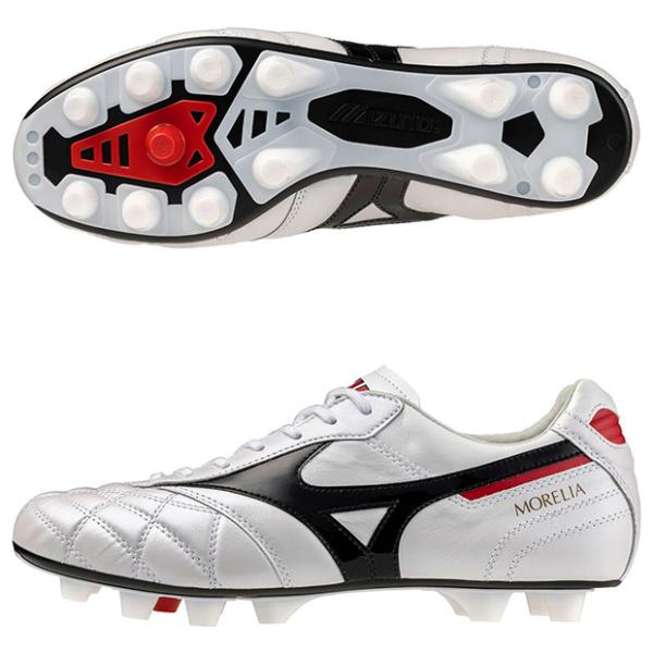 モレリア 2 JAPAN クロスステッチ仕様　スーパーホワイトパール×ブラック　【MIZUNO|ミズ...