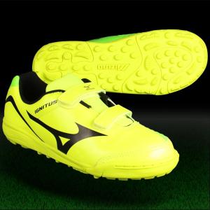 ジュニア イグニタス 4 KIDS AS　イエロー×ブラック　【MIZUNO|ミズノ】サッカーフットサルジュニアトレーニングシューズp1ge16334