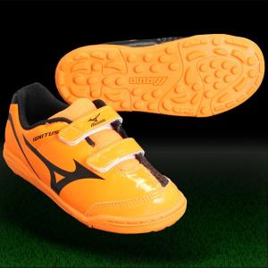 イグニタス 4 KIDS AS　オレンジ×ブラック　【MIZUNO|ミズノ】サッカーフットサルジュニアトレーニングシューズp1ge163354