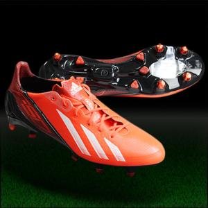 F50 アディゼロ XTRX SG　インフラレッド×ランニングホワイト　【adidas|アディダス】サッカー取替式スパイクq33857｜kemari87