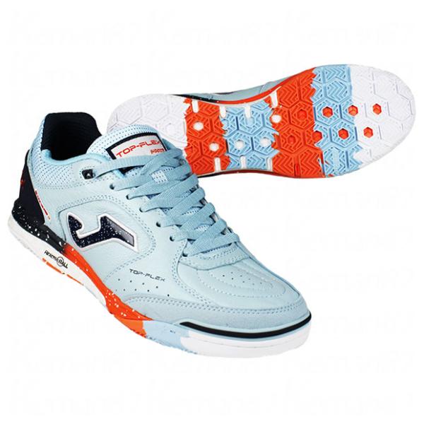 トップフレックス リバウンド IN　スカイブルー　【JOMA|ホマ】フットサルシューズtors250...