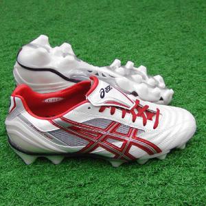 アリストトップTG　パールホワイト×レッド　【asics|アシックス】サッカースパイクtsi407-0023｜kemari87