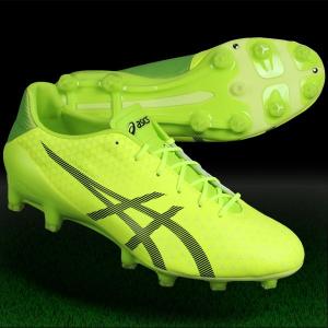 メナス 3　フラッシュイエロー×ブラック　【asics|アシックス】サッカースパイクtsi425-0790｜kemari87