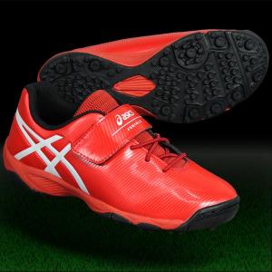 ジュニア ジュニオーレ 4 TF　レッド×ホワイト　【asics|アシックス】サッカージュニアトレーニングシューズtst669-2301｜kemari87