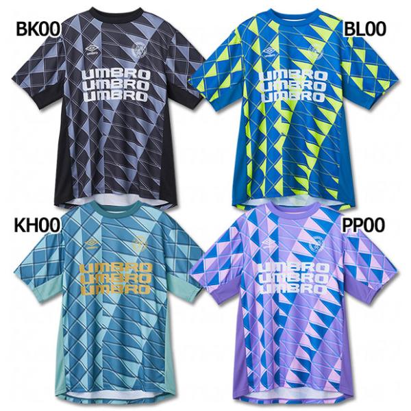 THE THIRD グラフィック半袖プラクティスシャツ　【UMBRO|アンブロ】サッカーフットサルウ...