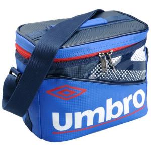 ラバスポクーラーバッグ　ブルー×レッド　【UMBRO|アンブロ】サッカーフットサルアクセサリーujs1522-blu｜kemari87