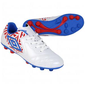 ジュニア ACR シーティー SL JR WIDE HG　Sホワイト×Tレッド　【UMBRO|アンブロ】サッカージュニアスパイクuu4qja02wr｜kemari87