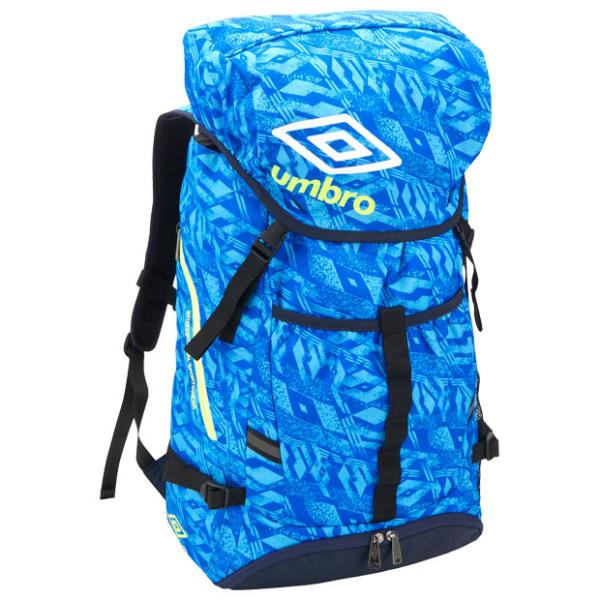 ジュニア バックパック ボールネット付き 　ブルー　【UMBRO|アンブロ】サッカーフットサルバッグ...