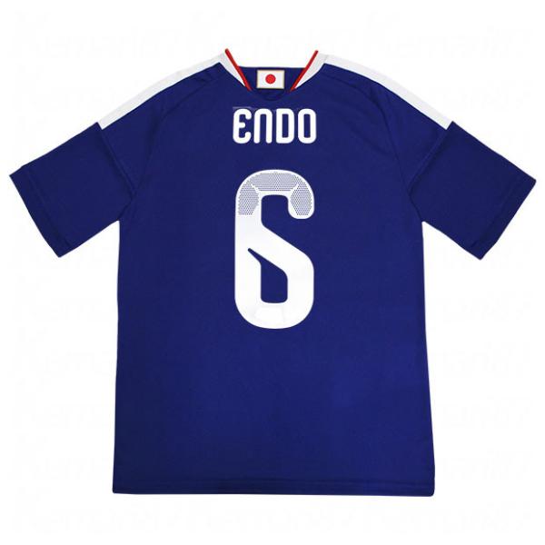 ノベルティ対象 背番号6 遠藤航 キッズ アディダス サッカー日本代表 2026 ホーム レプリカ ...