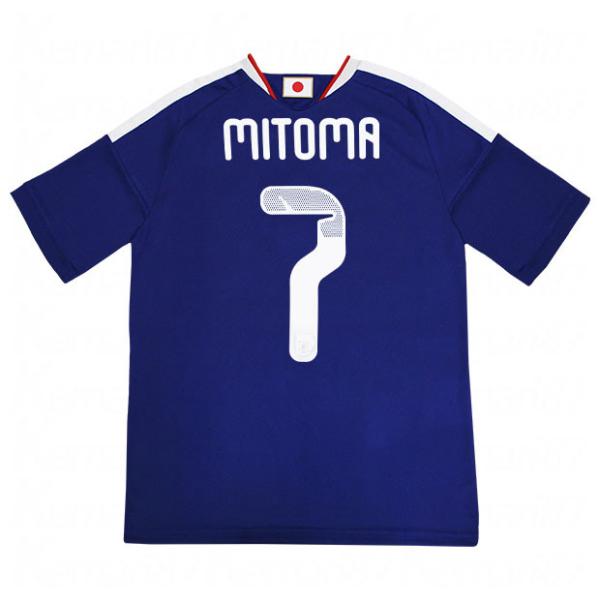 背番号7 三笘薫 キッズ アディダス サッカー日本代表 2026 ホーム レプリカ ユニフォーム 半...