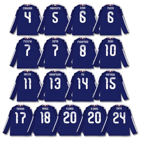 ノベルティ対象 背番号マーク入り アディダス サッカー日本代表 2026 ホーム レプリカ ユニフォ...