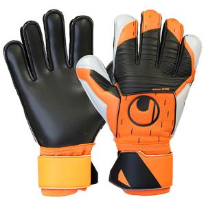 ソフトレジスト　フローオレンジ×ホワイト　【Uhlsport|ウールシュポルト】サッカーフットサルゴールキーパーグローブ1011275-01｜kemarifast