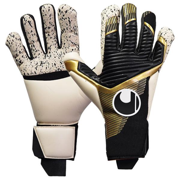 パワーライン エリート フレックスカット ハーフネガティブ　ブラック×ゴールド　【Uhlsport|...