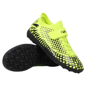 ジュニア フューチャー 4.4 TT V JR　イエローアラート　【PUMA|プーマ】サッカーフットサルジュニアトレーニングシューズ105767-02｜kemarifast