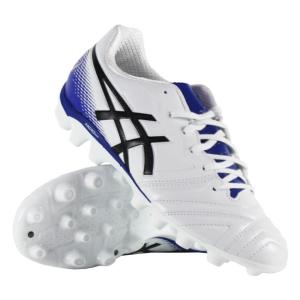 サッカースパイク　ジュニア　アシックス　ULTREZZA　GS　ホワイト×ブルー　asics　1104a020-100｜kemarifast