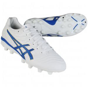 ジュニア ULTREZZA 2 JR GS　ホワイト×エレクトリックブルー　【asics|アシックス】サッカージュニアスパイク1104a042-101｜kemarifast