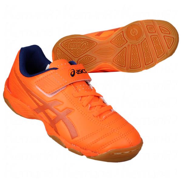 ジュニア ジュニオーレ 6 IN　ショッキングオレンジ×ディープオーシャン　【asics|アシックス...