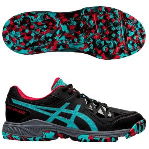 ゲル ピーク　ブラック×シーグラス　【asics|アシックス】ハンドボールシューズ1113a023-006｜kemarifast