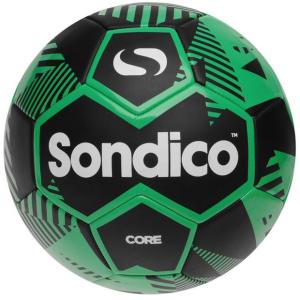 コア XT フットボール　ブラック×グリーン　【Sondico|ソンディコ】サッカーボール4号球822007-47-4｜kemarifast