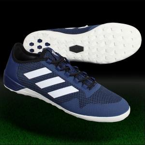 エース タンゴ 17.2 IN　ミステリーブルーS17×ランニングホワイト　【adidas|アディダス】フットサルシューズba8543｜kemarifast