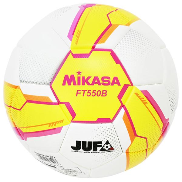 ALMUNDO　イエロー×ピンク　【MIKASA|ミカサ】サッカーボール5号球ft550b-yp-f...