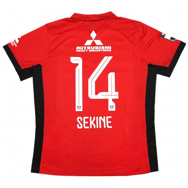 浦和レッズ 2025 ホーム 半袖レプリカユニフォーム　14.関根貴大　【NIKE|ナイキ】クラブチ...