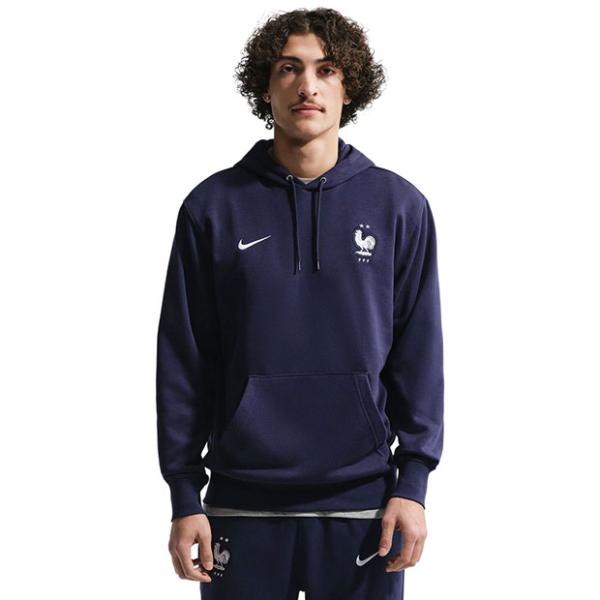フランス代表 NSW クラブ プルオーバーフーディ FT　ブラッケンドブルー　【NIKE|ナイキ】ナ...