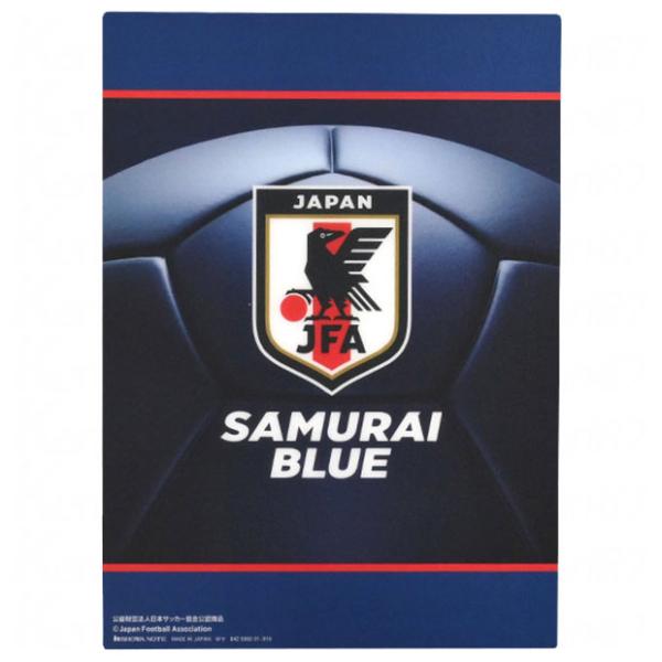 サッカー日本代表 クリア下敷き　サッカー日本代表アクセサリーjfa02501