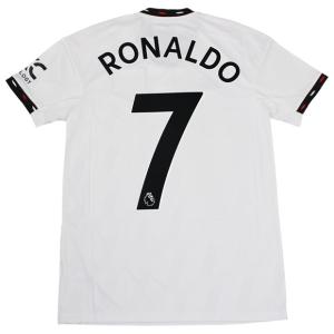 マンチェスターユナイテッド 22-23 アウェイ 半袖レプリカユニフォーム　7.クリスティアーノ・ロナウド　【adidas|アディダス】クラブチームレ