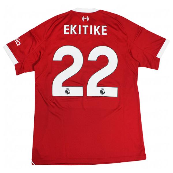 リバプール 25-26 ホーム 半袖レプリカユニフォーム　22.ヒューゴ・エキティケ　【adidas...