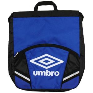 ジュニア ナップサック　ブルー×ブラック　【UMBRO|アンブロ】サッカーフットサルバッグuja1678j-blbk｜kemarifast