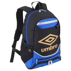 ジュニア フットボールバックパック　ブラック　【UMBRO|アンブロ】サッカーフットサルバッグujs1200j-blk｜kemarifast