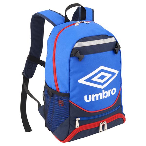 ジュニア フットボールバックパック　ブルー　【UMBRO|アンブロ】サッカーフットサルバッグujs1...