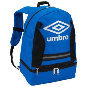 ジュニア ディパック ネット付き　ブルー　【UMBRO|アンブロ】サッカーフットサルバッグuudpja25-bl｜kemarifast