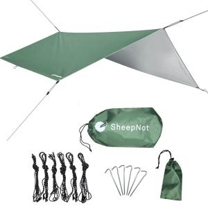 SheepNot(シープノット)　防水タープ ソロ テント 約3mx3m