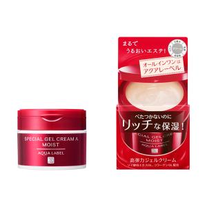 アクアレーベル スペシャルジェルクリームＡ（モイスト）（90g）オールインワン　赤いボトル　資生堂認定