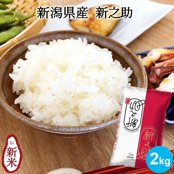 【令和7年産★新米】お米 2kg 新潟産新之助 送料無料 しんのすけ プレミアム米 ブランド米  ギ...