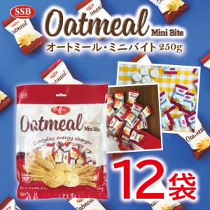 オートミール・ミニバイト 250g 12袋 送料無料 (沖縄・離島除く) 韓国で有名なおいしすぎるお菓子