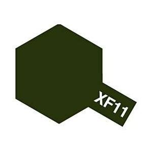 XF-11 暗緑色(J.N.グリーン) 新品タミヤカラーエナメル    塗料 エナメル塗料 TAMIYA｜kenbill