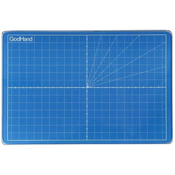ガラスカッターマット(ブルー) GH-GCM-B5-B 新品ゴッドハンド   GodHand クラフ...