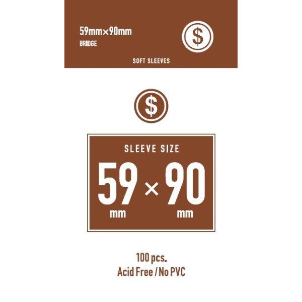 Engamesスリーブ ブリッジサイズソフト 59×90mm 新品  ボードゲーム カードゲーム ア...