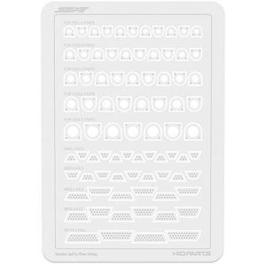 ステンレスシール ハーフラウンド1 ハイキューパーツ   HiQparts プラモデル 改造