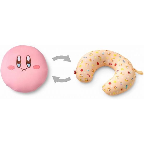 星のカービィ　2WAYネックピロー（ほおばり） 新品  任天堂 Nintendo ニンテンドー