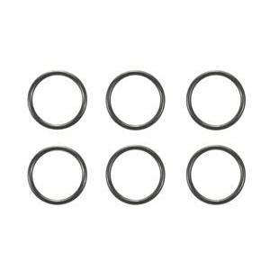AO-1021 17・19mmローラー用ゴムリング(6個) 新品ミニ四駆 グレードアップパーツ 改造