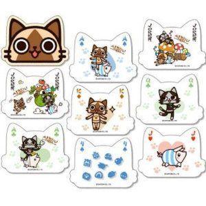 モンハン　アイルー　スタンプ　マルチヘッド モンハン アイルー スタンプ マルチヘッド