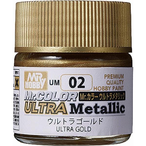 Mr.カラー UM02 ウルトラメタリック ウルトラゴールド 10ml 模型用塗料 新品塗料   G...