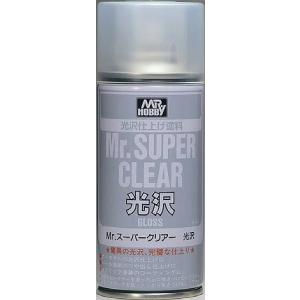 B513 Mr.スーパークリアースプレー 光沢 新品塗料   スプレー GSIクレオス