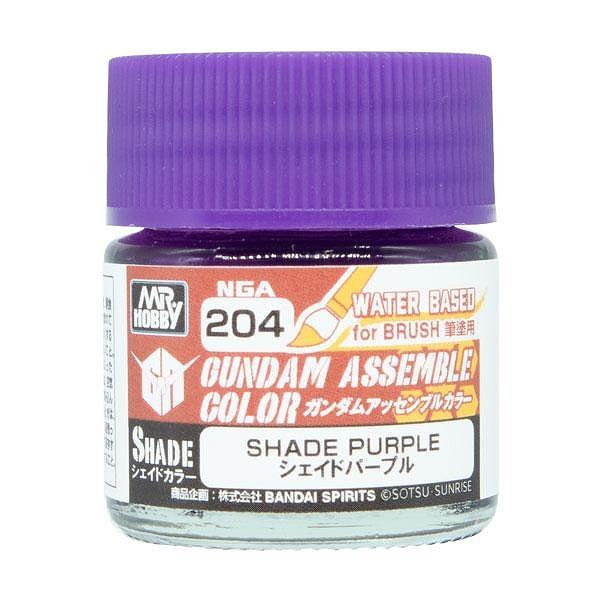 NGA204 ガンダムアッセンブルカラー シェイドカラー シェイドパープル 10ml 新品ガンプラ ...