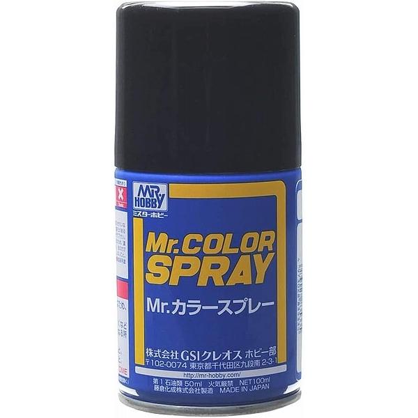 S2　ブラック 新品塗料   GSIクレオス Mr.カラースプレー 模型用塗料