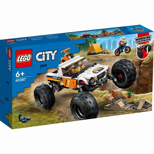 4WDオフロード・アドベンチャー 60387 新品レゴ シティ LEGO　知育玩具  